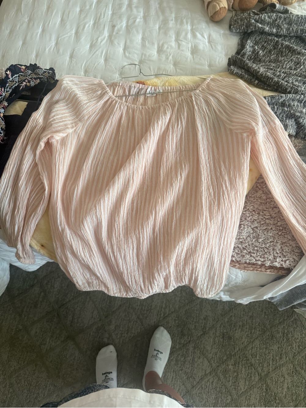 Long Sleeve Orange GAP long sleeve shirt